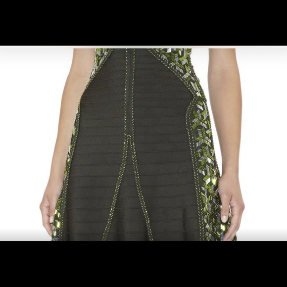Herve leger dress size XS fit S/M - Picture 3 of 6
